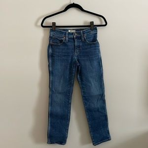 Slim straight Madewell jeans